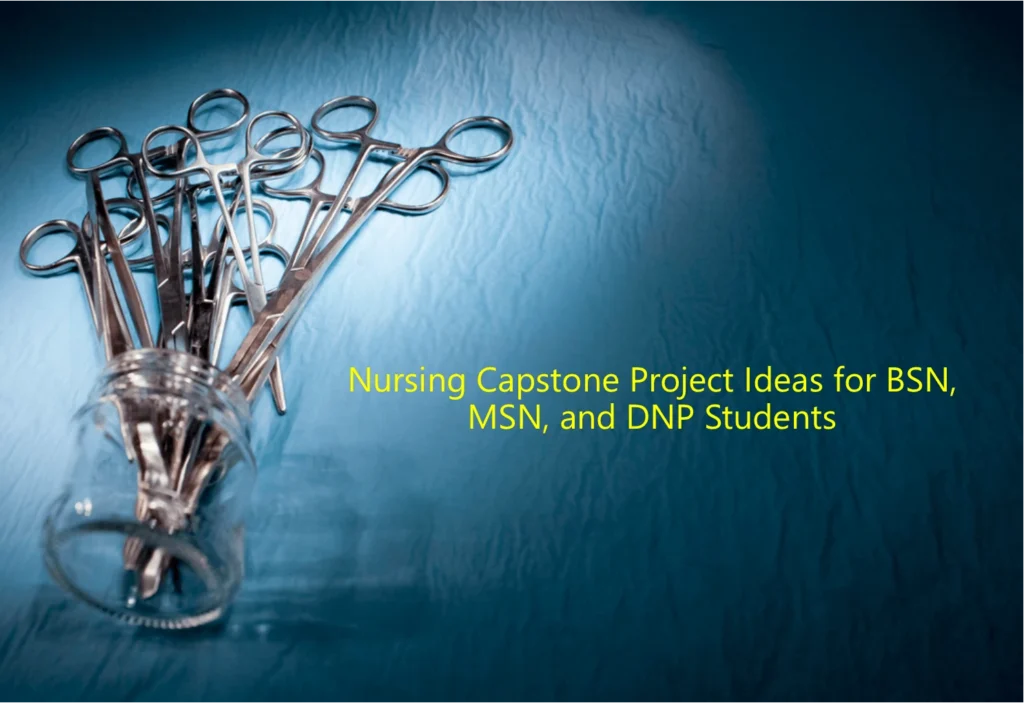 capstone nursing project ideas